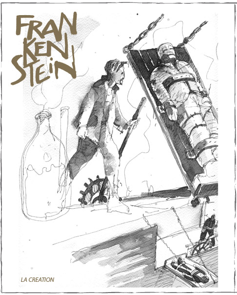 Affiche du spectacle Frankenstein